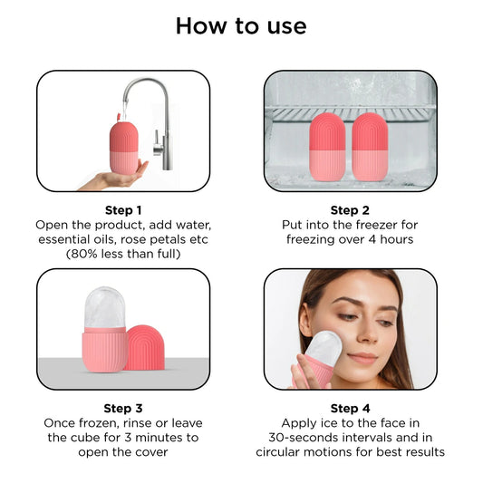 Silicone Ice Facial Roller