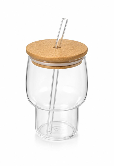 Modern Bamboo Straw Glass