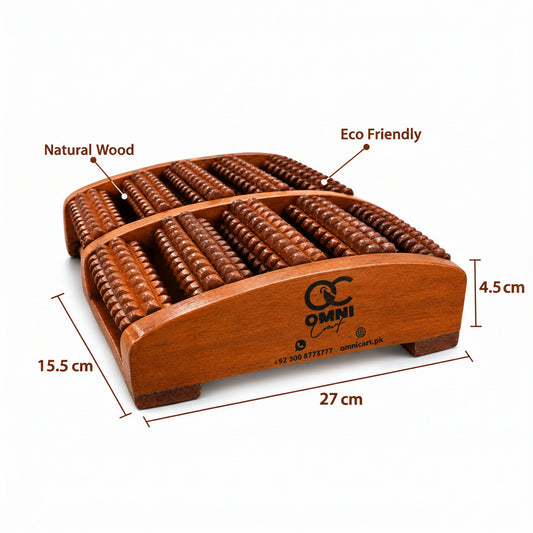 Wooden Foot Massager | Stress Release Tool