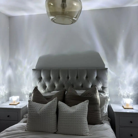 AuroraWave™ Premium Ocean Ripple LED Projector Ambient Night Lamp