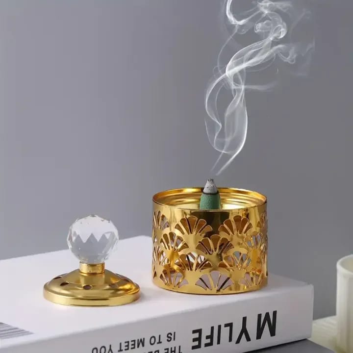 Antique Incense Burner & Holder