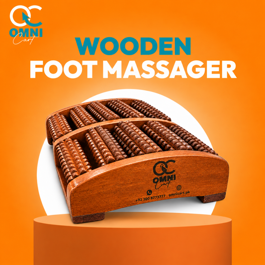 Wooden Foot Massager | Stress Release Tool