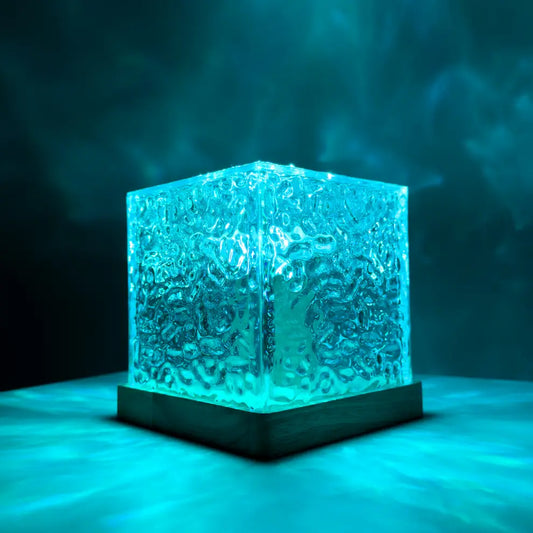 AuroraWave™ Premium Ocean Ripple LED Projector Ambient Night Lamp