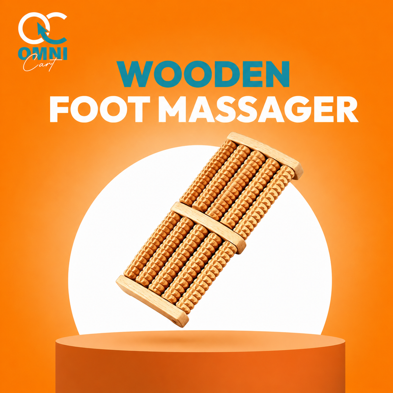 Wooden Foot Massager | Stress Release Tool