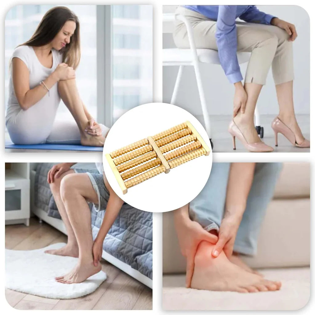 Wooden Foot Massager | Stress Release Tool